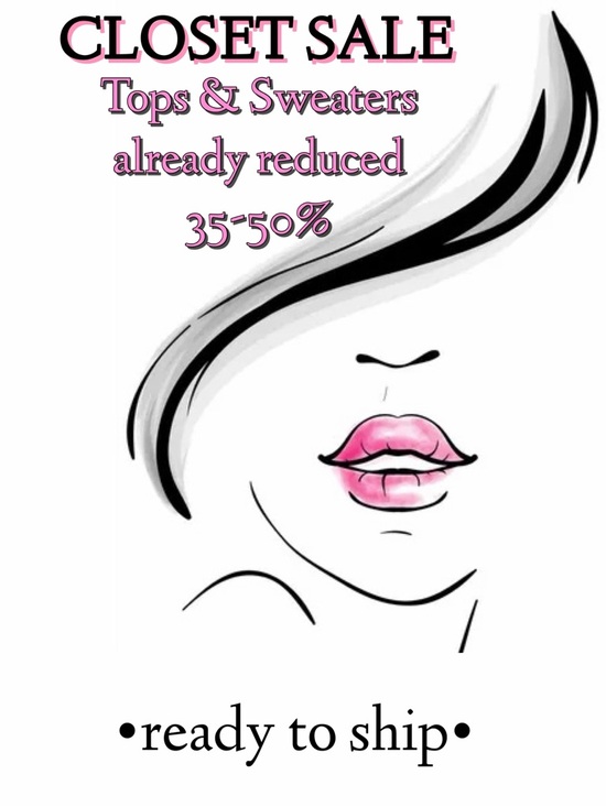 Tops - ⭐ Closet Sale | Tops & Sweaters 35% Off | Offers on Bundles